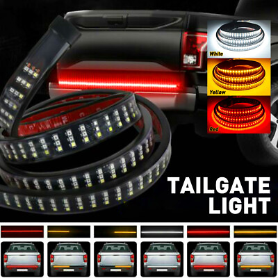 #ad 1.2M LED Rear Tailgate Brake Light Strip Turn Signal Strobe Light For Dodge Ram $20.89
