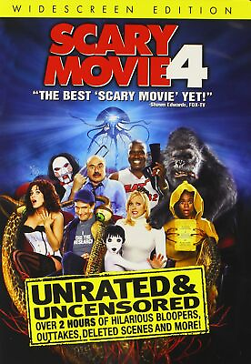 #ad Scary Movie 4 DVD Unrated amp; Uncensored Widescreen NEW $5.49