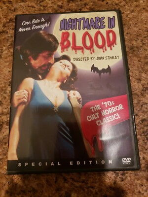 #ad Nightmare in Blood Dvd Horror $14.00