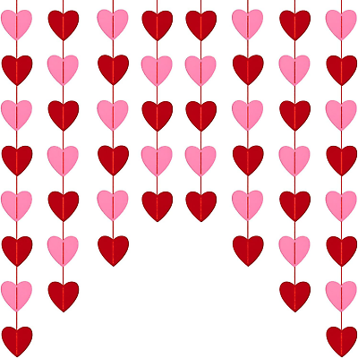 #ad Valentines Day Decor Valentines Day Decorations Valentines Day 78 Hearts Felt Ga $9.88