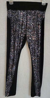 #ad #ad Spalding Leggings Pants Size L Womens Multicolor Speckle $21.84