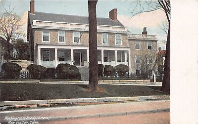 #ad Washington#x27;s Headquarters New London Connecticut Very Early Postcard Unused $12.00