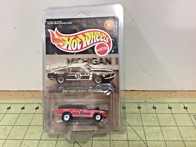#ad Hot Wheels Parnelli Jones Mustang Special Edition car Real Riders protector $17.95