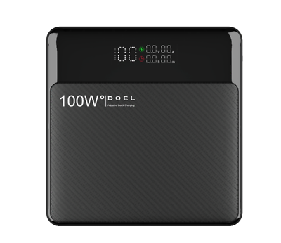 #ad DOEL 100W Laptop Power Bank USB C Portable 20000mAh Carbon Series Best Deal $40.49
