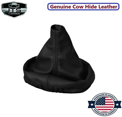 #ad Black Real Leather MANUAL SHIFT BOOT For Corvette C5 1997 98 99 2000 01 02 03 04 $22.56