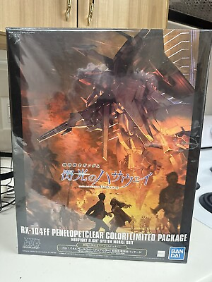 #ad Bandai Spirits HGUC Mobile Suit Gundam Penelope Clear Color First edition Pr... $179.99
