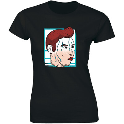 #ad Funny Nervous Sweating Cartoon Meme Boy Women#x27;s Premium T Shirt Gift Tee $14.99