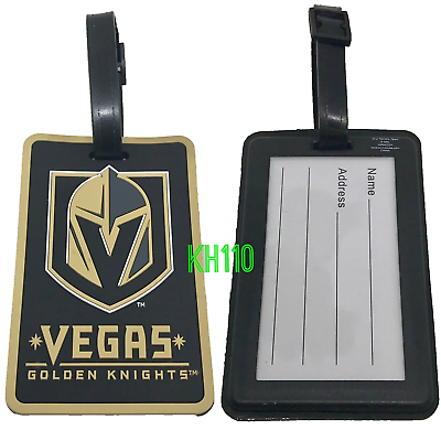 #ad Golden Knights Vegas NHL Soft Luggage ID Bag Tag Gym bag Golf bag $9.99