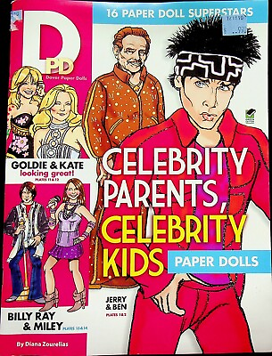 #ad Celebrity Parents Celebrity Kids Paper Dolls Paper Dolls Celebrity 2010 $14.39
