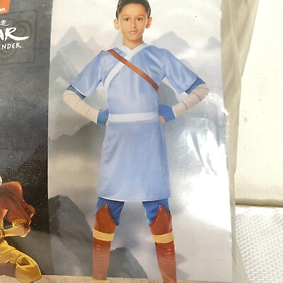 #ad Avatar the Last Airbender Costume Size 8 Medium Nickelodeon Cosplay Dress Up $19.95