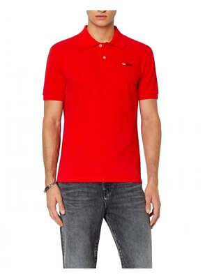 #ad Diesel T smith Division Polo Shirt Red GBP 85.00
