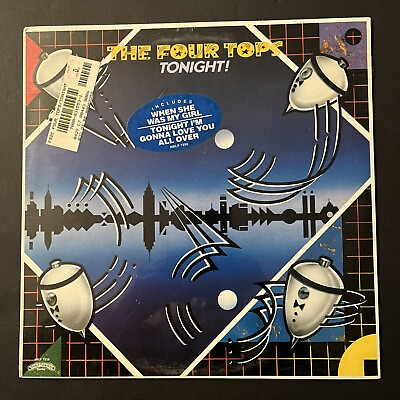 #ad RARE The Four Tops #x27;Tonight#x27; Original LP First Pressing $55.00