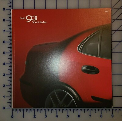 #ad 2004 Saab 93 Sport Sedan Brochure USA $13.49