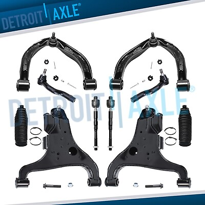 #ad Front Lower Upper Control Arms Tierods for Infiniti QX56 Nissan Armada Titan $254.78