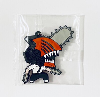 #ad Chainsaw Man Denji Rubber Strap Charm Keychain Anime Mascot Japan $16.99