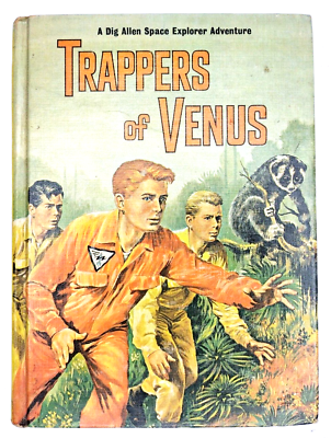 #ad Dig Allen Space Explorer Adventure #4 Trappers of Venus HB 1961 Golden Press $25.88
