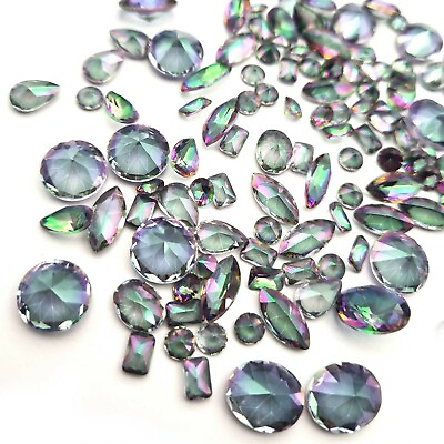 #ad Natural Mix Faceted Loose Gemstone Wholesale Lot $21.86