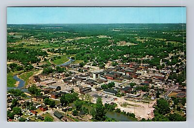 #ad Greenville PA Pennsylvania Aerial Of Town Area Antique Vintage Card Postcard $7.99