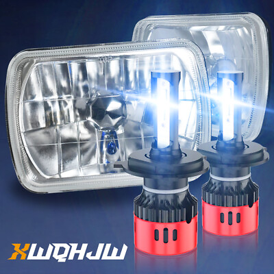 #ad Perfect Complete For Jeep Cherokee XJ YJ LED Headlight Set Left Right Side $149.99