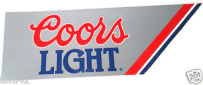 #ad COORS LIGHT Novelty Bumper Sticker $3.98
