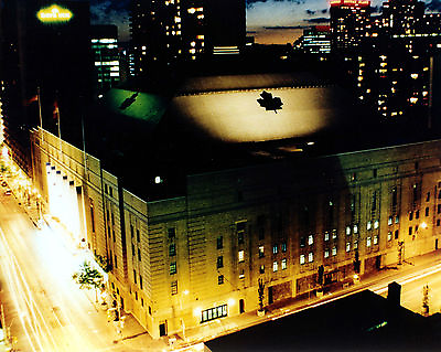 #ad Maple Leafs Gardens 8x10 Exterior Nite Photo $6.99