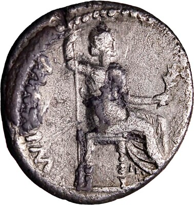 #ad TRIBUTE PENNY OF CHRIST Tiberius AR Denarius. Lugdunum 36 37 AD w COA Coin $539.50