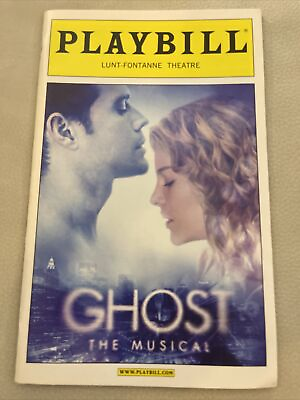 #ad Ghost the Musical Original Broadway Playbill Opening Night With Postcard $35.00