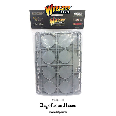 #ad Bag of Round Bases Mixed Bolt Action by Warlord Games $12.76