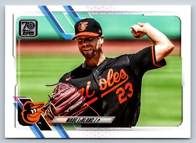 #ad Wade LeBlanc 2021 Topps #45 Baltimore Orioles Baseball Card $1.64