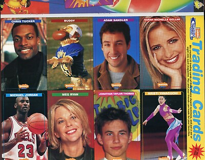 #ad #ad NO LABEL 1999 NICKELODEON MICHAEL JORDAN CARD RARE ADAM SANDLER FULL MAG 99 $449.99