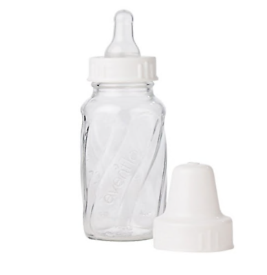 Evenflo Classic Glass Baby Bottle 4 oz 1014111 $20.50
