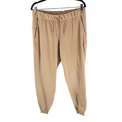 #ad Lululemon Womens On the Fly Jogger 25quot; Luxtreme Beech Wood Brown 10 $34.99