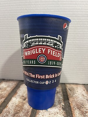 #ad Chicago Cubs Wrigley Field 100 Years Collector Cup 2014 $8.00