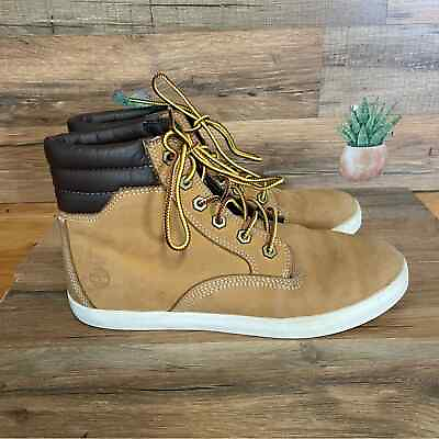 #ad Timberland Dausette Sneaker Boots Wheat Nubuck Leather Size 8 $34.88