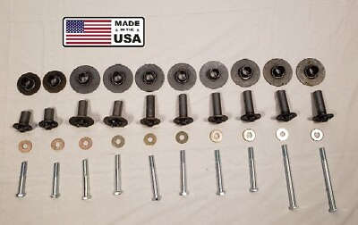 #ad 1978 1979 Ford Bronco Body Mount Hardware 40 Piece Kit Fits Prothane 6 103 $175.00