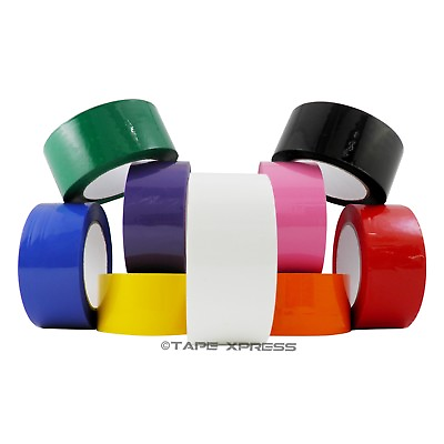 #ad 2quot; x 110 yd 1 Roll Packing Tape Carton Sealing Several Colors Free Shipping $10.49