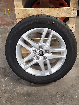 #ad 2021 TOYOTA C HR 17quot; Alloy Wheel 17x 6.5J with MICHELIN tyre 215 60 R17 GBP 150.00