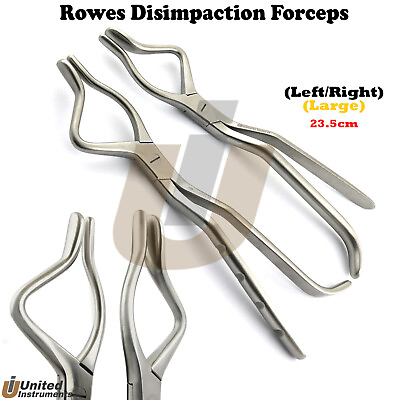#ad Surgical Rowe Disimpaction Forceps Left Right Maxillary Lefort Nasal Grasp $34.99