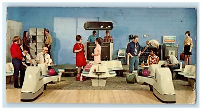 #ad 1976 Your Fun Filled Family Sports Center Interior Olean New York NY Postcard $14.98