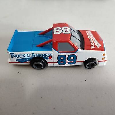 #ad Life Like Fast Trackers #89 Truckin America #9740 HO Slot Car Vintage $29.95