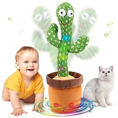 #ad Baby Dancing Cactus Sing Cactus Baby Toys for Baby Boys Dancing Cactus Toy $23.72