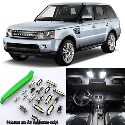 #ad White 15X Interior LED Light Kit for 2006 2012 Range Rover Sport Free Tool $16.21
