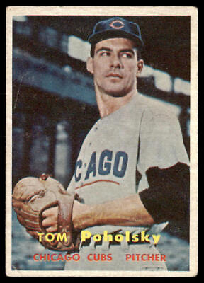 #ad 1957 Topps #235 Tom Poholsky VGEX B111R3 $20.00