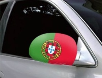 #ad Portugal Car Mirror Flags Covers pair World Euro Cup $11.95