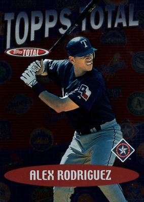 #ad Alex Rodriguez Topps Total Rangers 2002 #TT39 $1.18