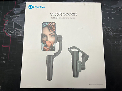#ad Feiyu Vlog Pocket Foldable Handheld 3 Axis Gimbal Stabilizer $20.00
