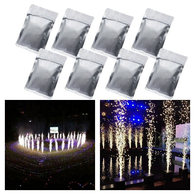 #ad 8 Packs Indoor Spark For Cold Spark Machine Wedding Fountain Music Firework Show $114.00