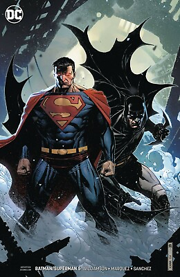 #ad DC COMICS BATMAN SUPERMAN #5 CARD STOCK VARIANT $2.97