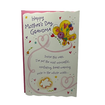#ad American Greetings Forget Me Not Happy Mothers Day Greeting Card for Grandma $5.99