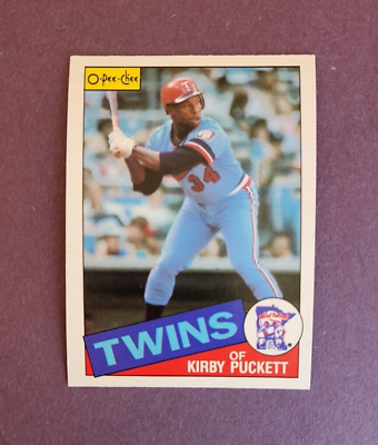 #ad #ad 1985 O Pee Chee Kirby Puckett #10 MT $11.95